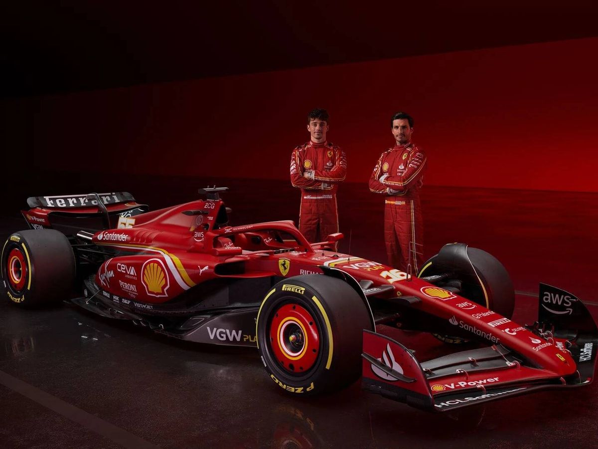 Foto: Así es el nuevo SF24 de Ferrari. (Scuderia Ferrari)