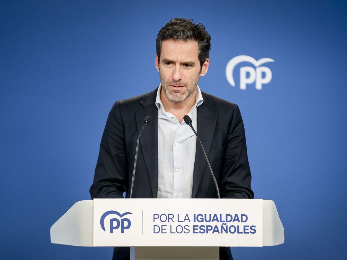 Foto: El portavoz nacional del PP, Borja Sémper (A. Pérez Meca / Europa Press)