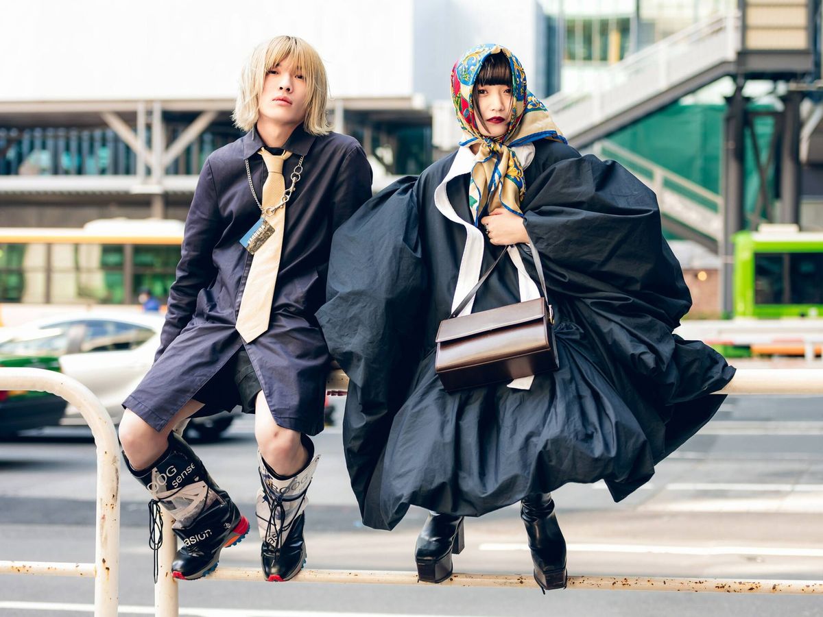 Foto: Street style durante la Semana de la Moda de Tokio. (Kira/TokyoFashion.com)