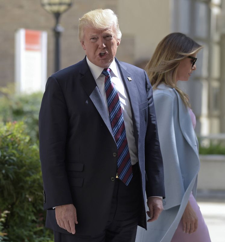 Foto: Donald Trump y Melania Trump en una imagen de archivo. (Gtres)