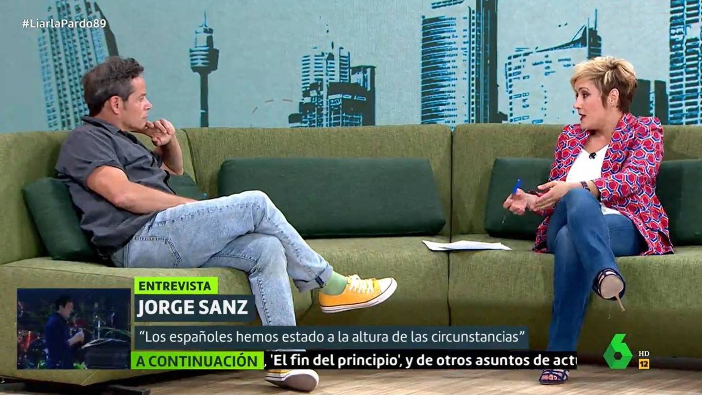 Jorge Sanz, en 'LiarlaPardo'. (Atresmedia)