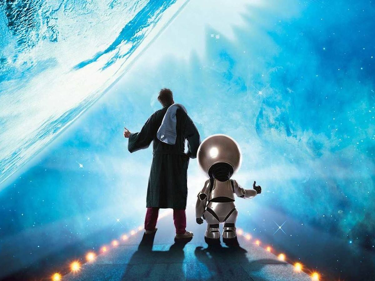 Foto: Imagen promocional de la adaptación televisiva de la Guía del autoestopista galáctico que prepara Disney