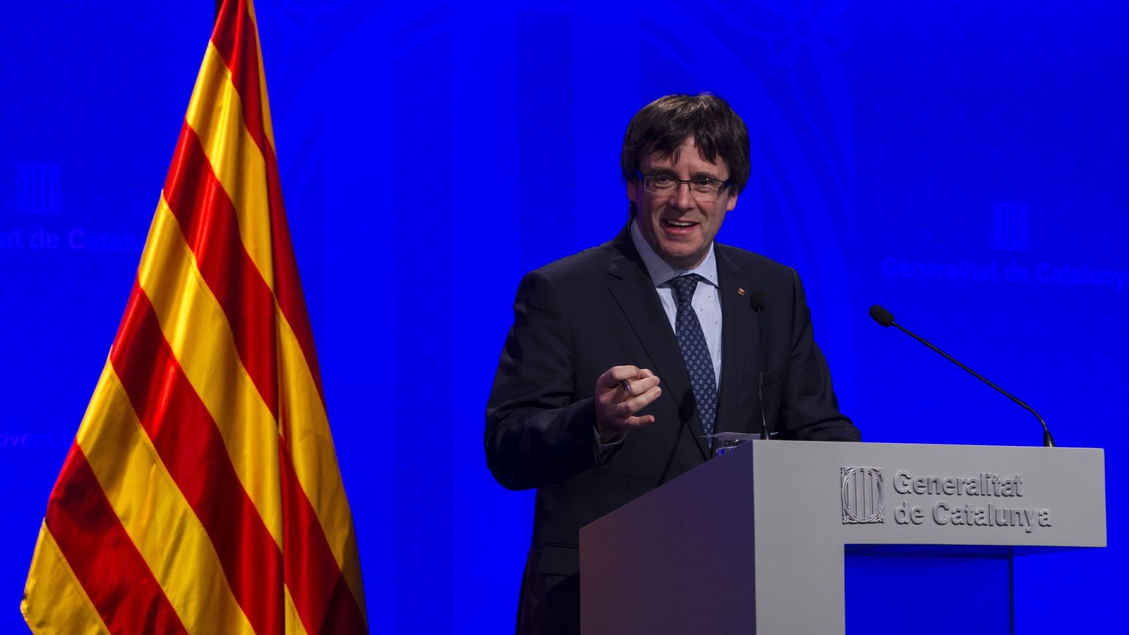 Foto: El presidente de la Generalitat de Cataluña, Carles Puigdemont. (EFE)