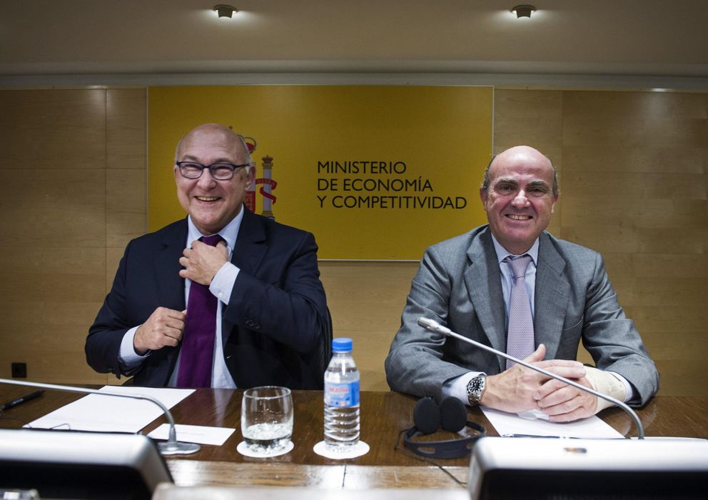 Foto:  El ministro español de Economía y Competitividad, Luis de Guindos 