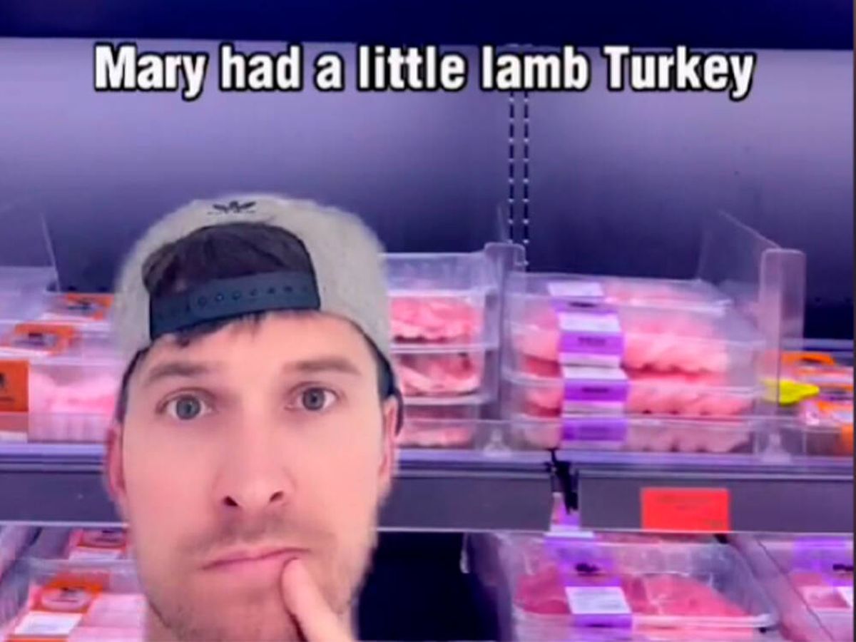 Foto: Un americano va a hacer la compra en Mercadona y no puede creer lo que se encuentra en la carnicería (TikTok: @smithsinspain)