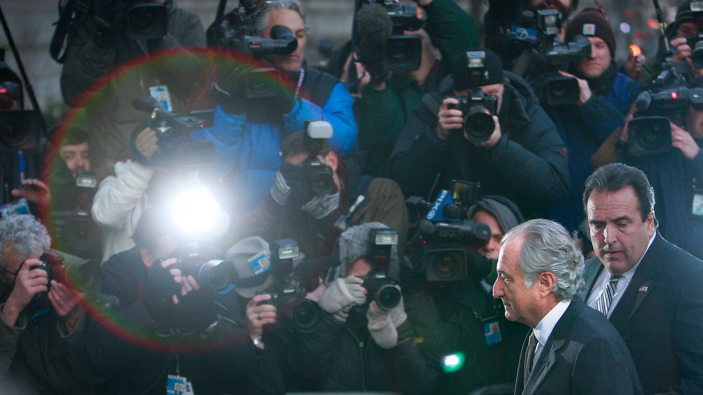 Una imagen del juicio de Madoff. (Getty/Mario Tama)