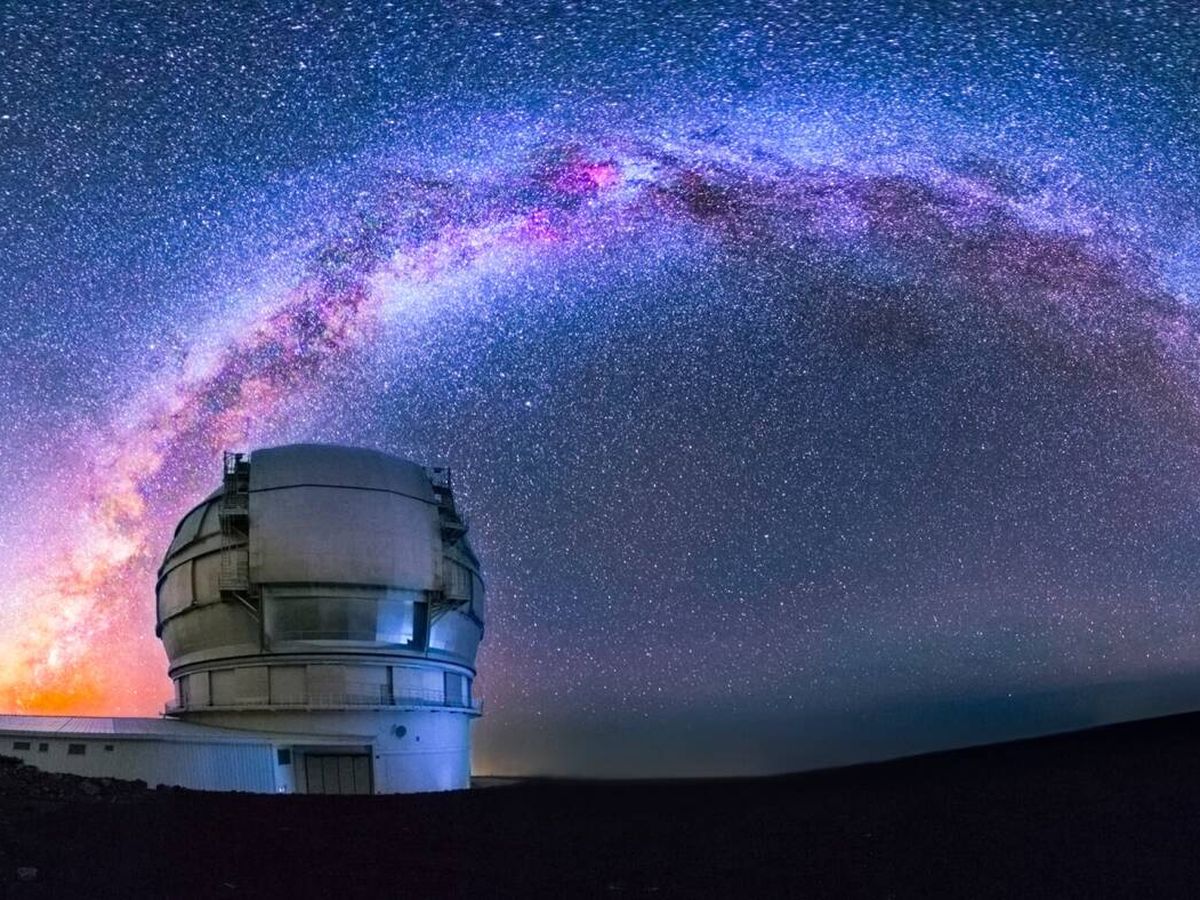 Foto: El Observatorio, el espacio y sus misterios. (IAC)