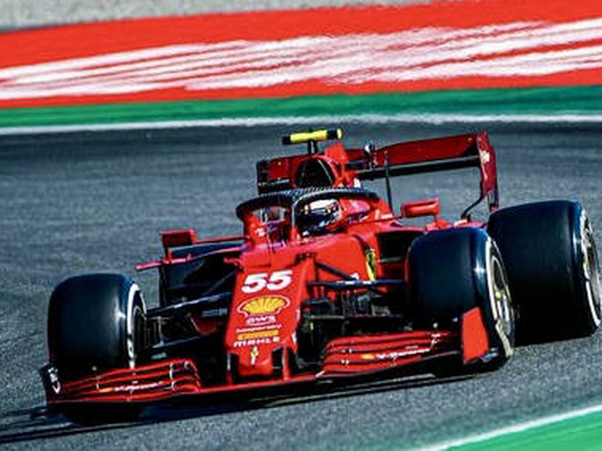 Foto: A pesar del sexto puesto, Sainz no se mostraba nada satisfecho con su debut con Ferrari en Monza.
