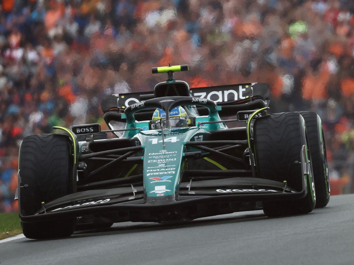 Foto: Alonso, en plena clasificación del Gran Premio de Holanda. (Reuters/Stephanie Lecocq)