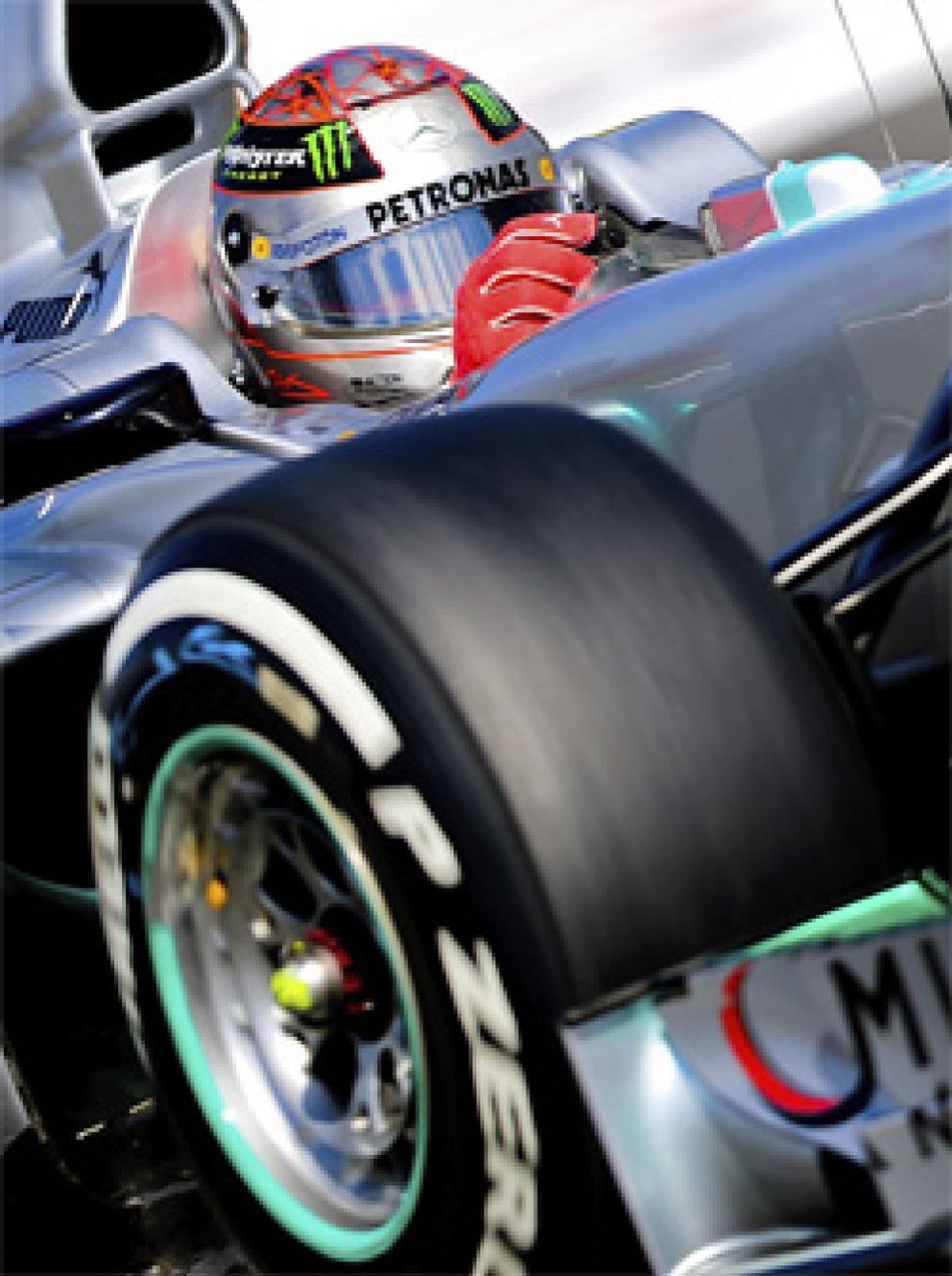 Foto: Schumacher termina primero y Alonso andando los primeros libres en Monza
