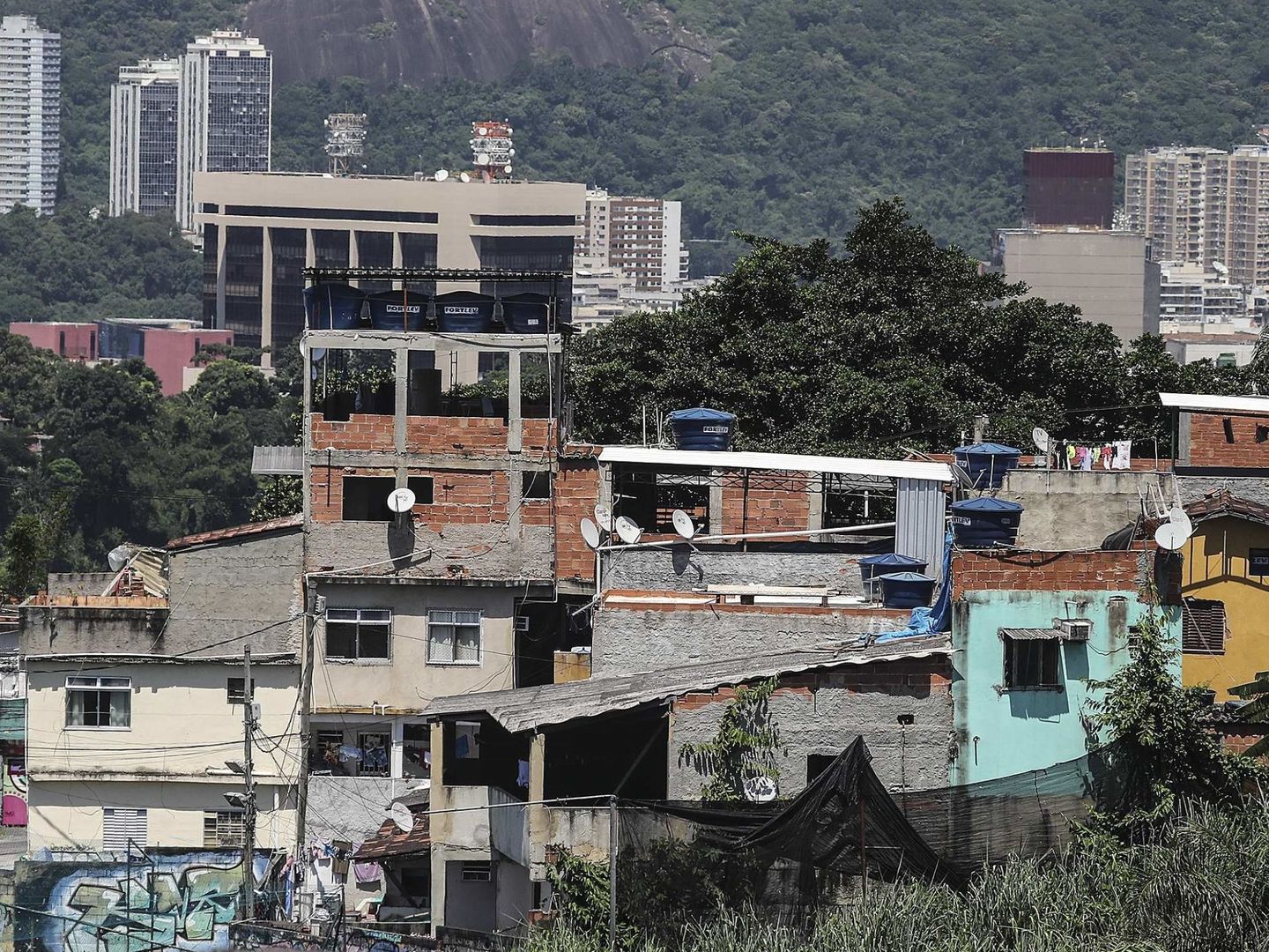 Favelas de Río de Janeiro, Brasil. (EFE)