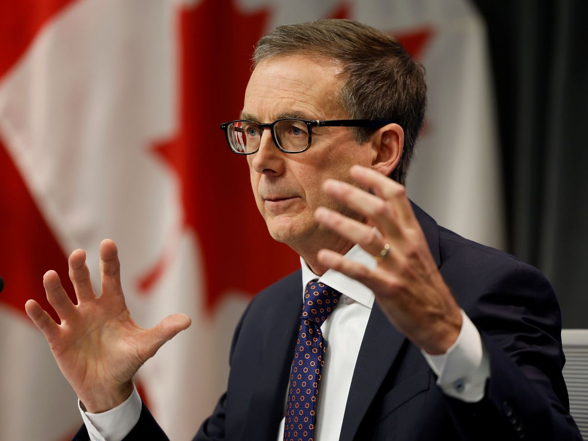 Foto: Tiff Macklem, gobernador del Banco de Canadá. (Reuters)