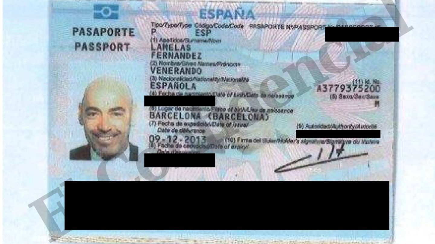 Pasaporte de Lamelas, tal y como consta en los archivos de Mossasck Fonseca. (EC)