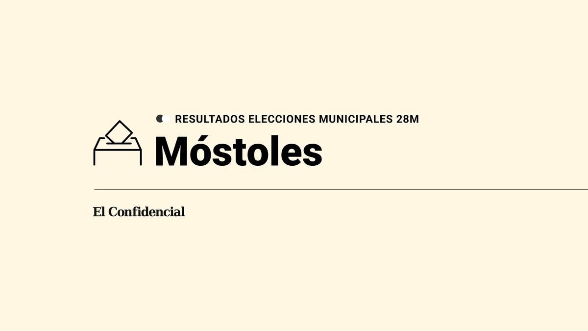 Resultados y escrutinio de las elecciones municipales y autonómicas del 28M en Móstoles: última hora en directo