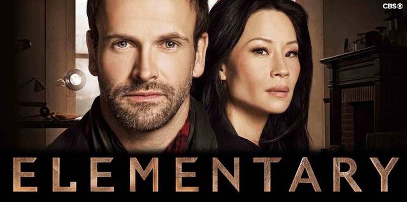Cartel promocional de 'Elementary' (CBS). 