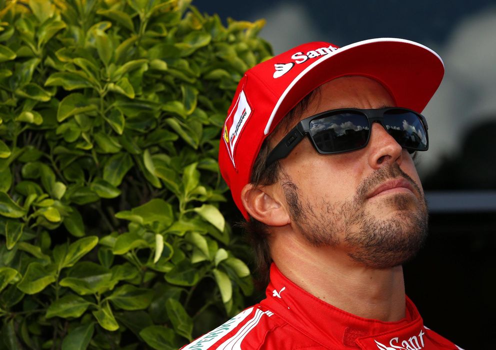Foto: Fernando Alonso, este jueves en Spa.
