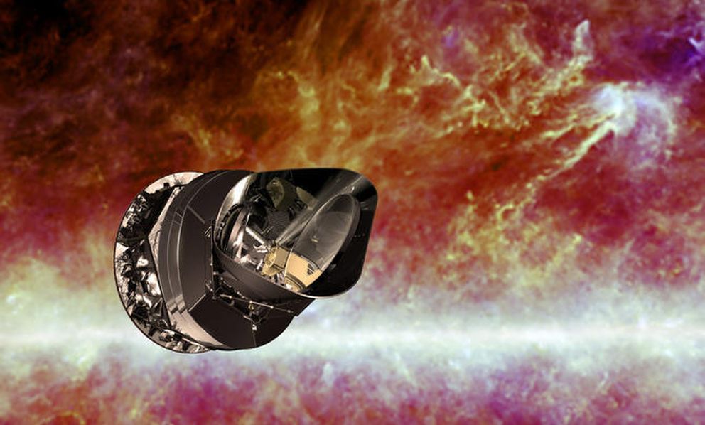Los datos del satélite Planck sobre la polarización para toda la esfera celeste prontó estarán disponibles. / ESA - C. Carreau