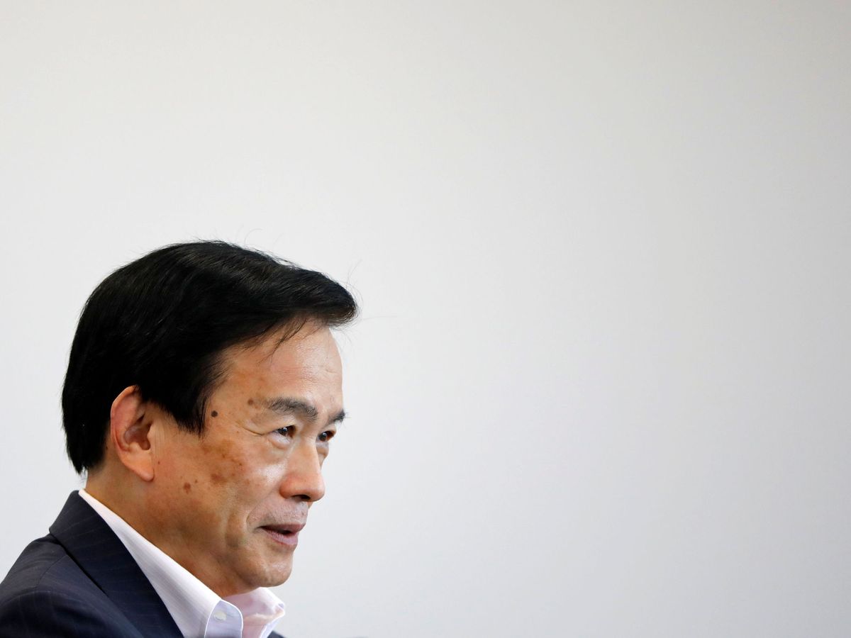Foto: Masataka Miyazono, presidente del Fondo de Inversión de Pensiones del Gobierno de Japón. (Reuters/Issei Kato)
