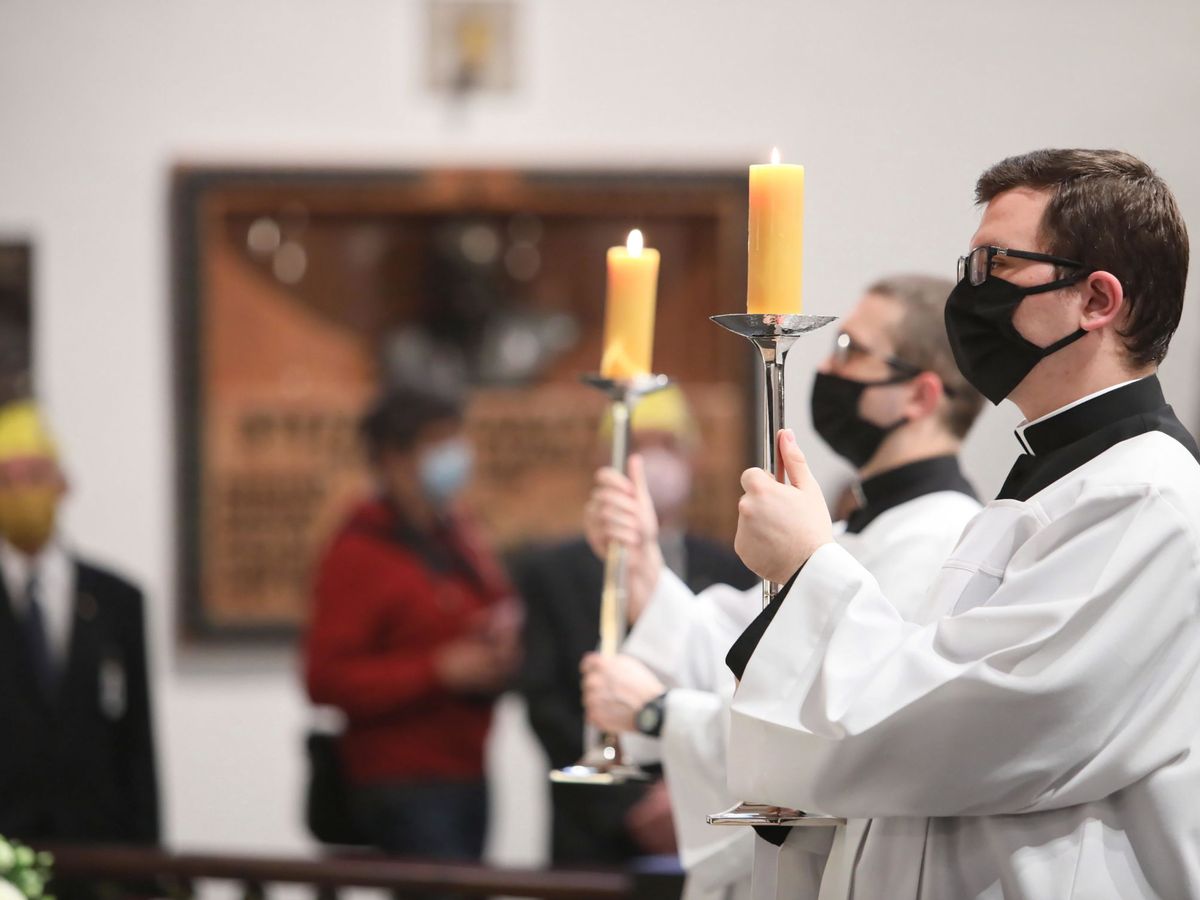 Foto: Escenas del Corpus Christi en Varsovia, Polonia. (EFE)