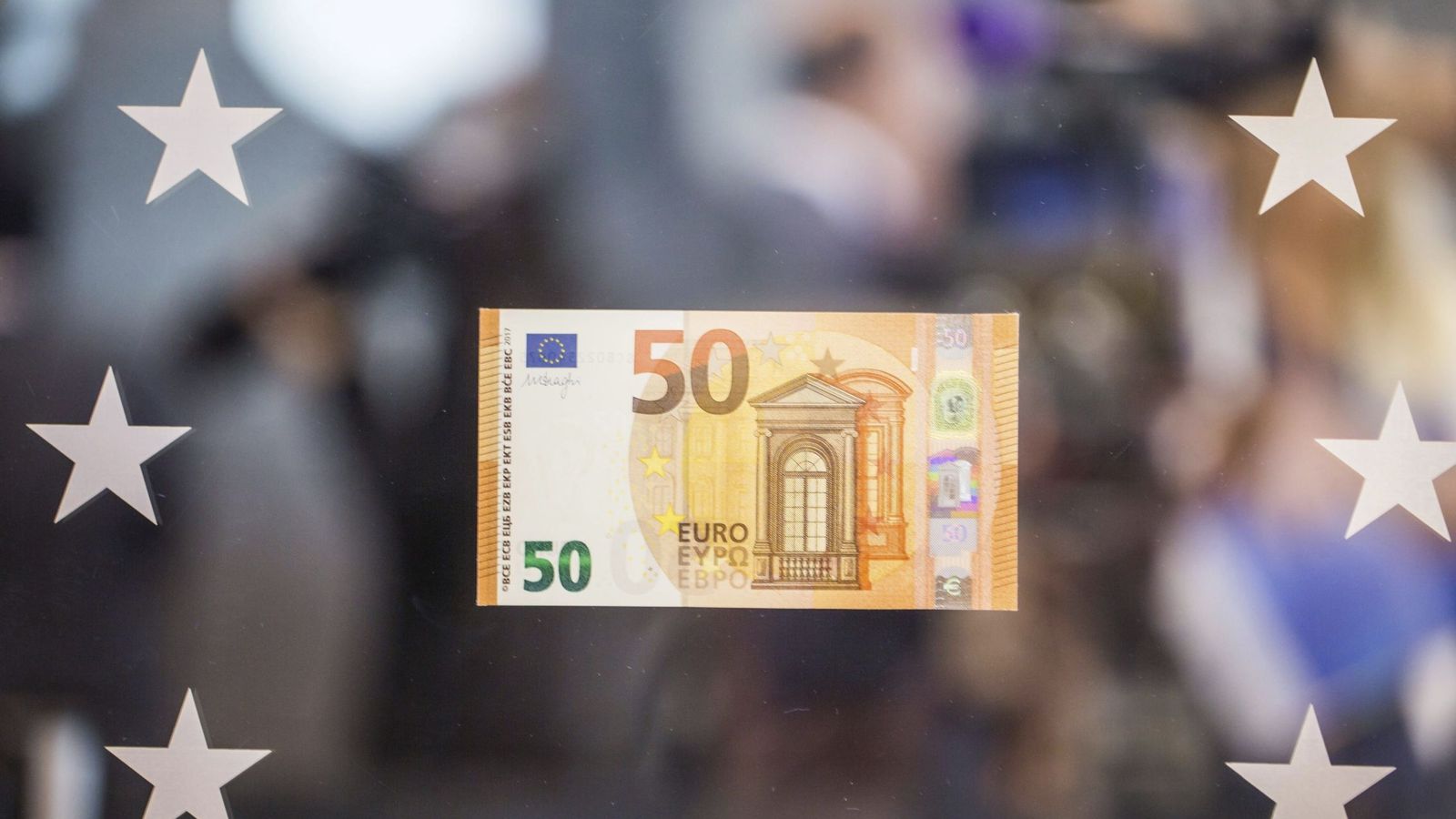 Foto: Vista general del nuevo billete de 50 euros. (EFE)