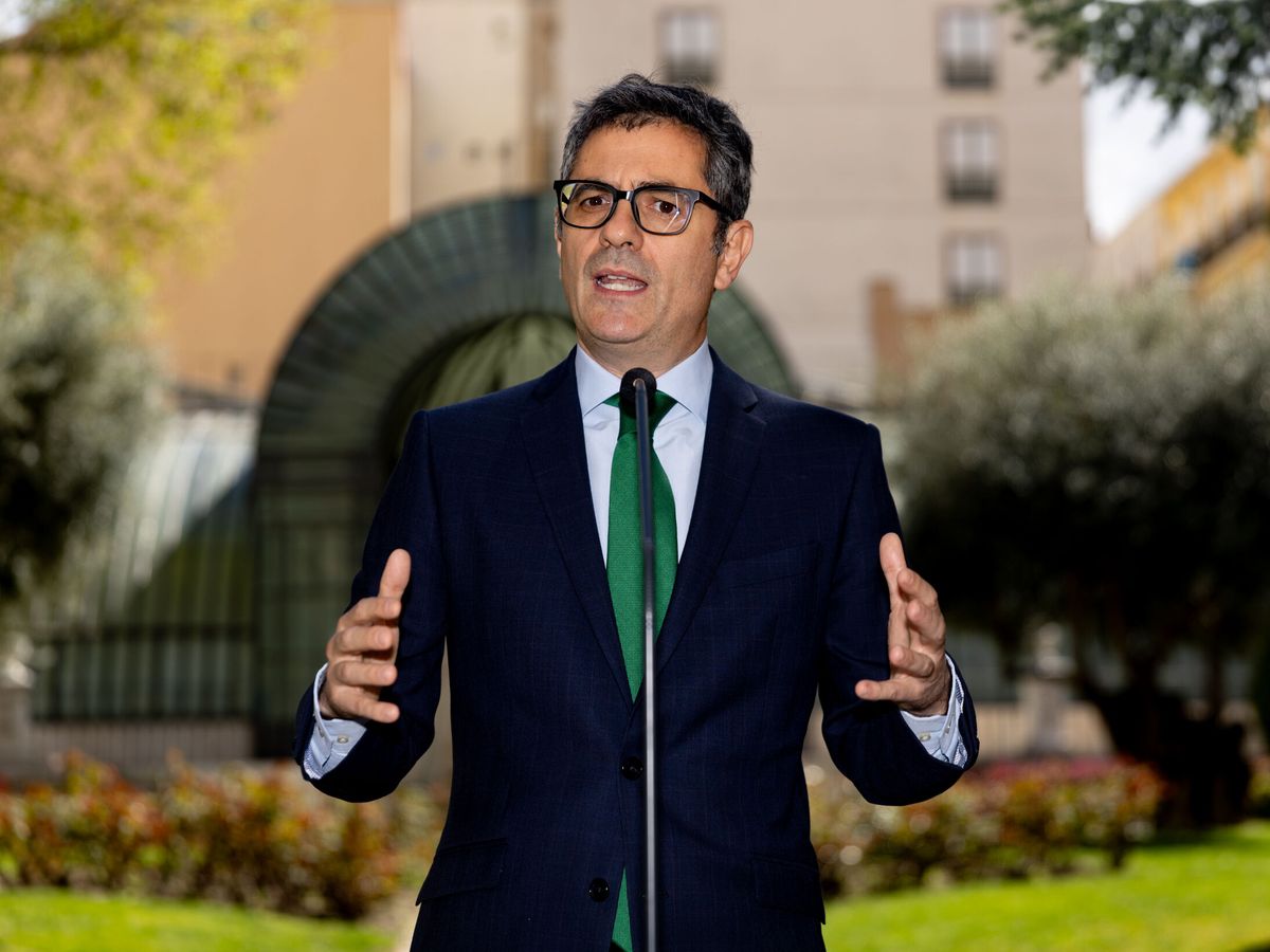 Foto: El ministro de la Presidencia, Justicia y Relaciones con las Cortes, Félix Bolaños. (Europa Press/Eduardo Parra)