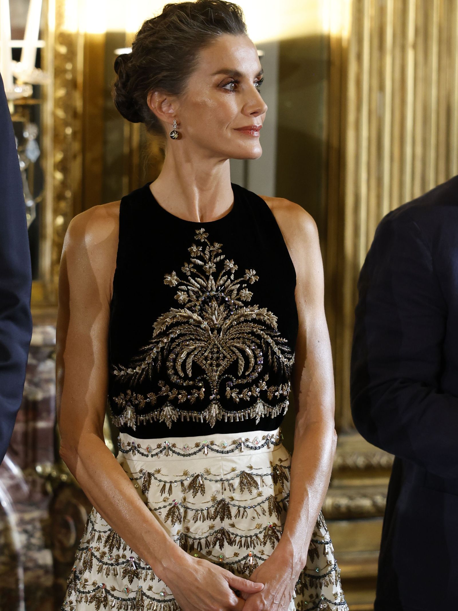 La reina Letizia en su visita a París. (EFE/Juanjo Martín) 