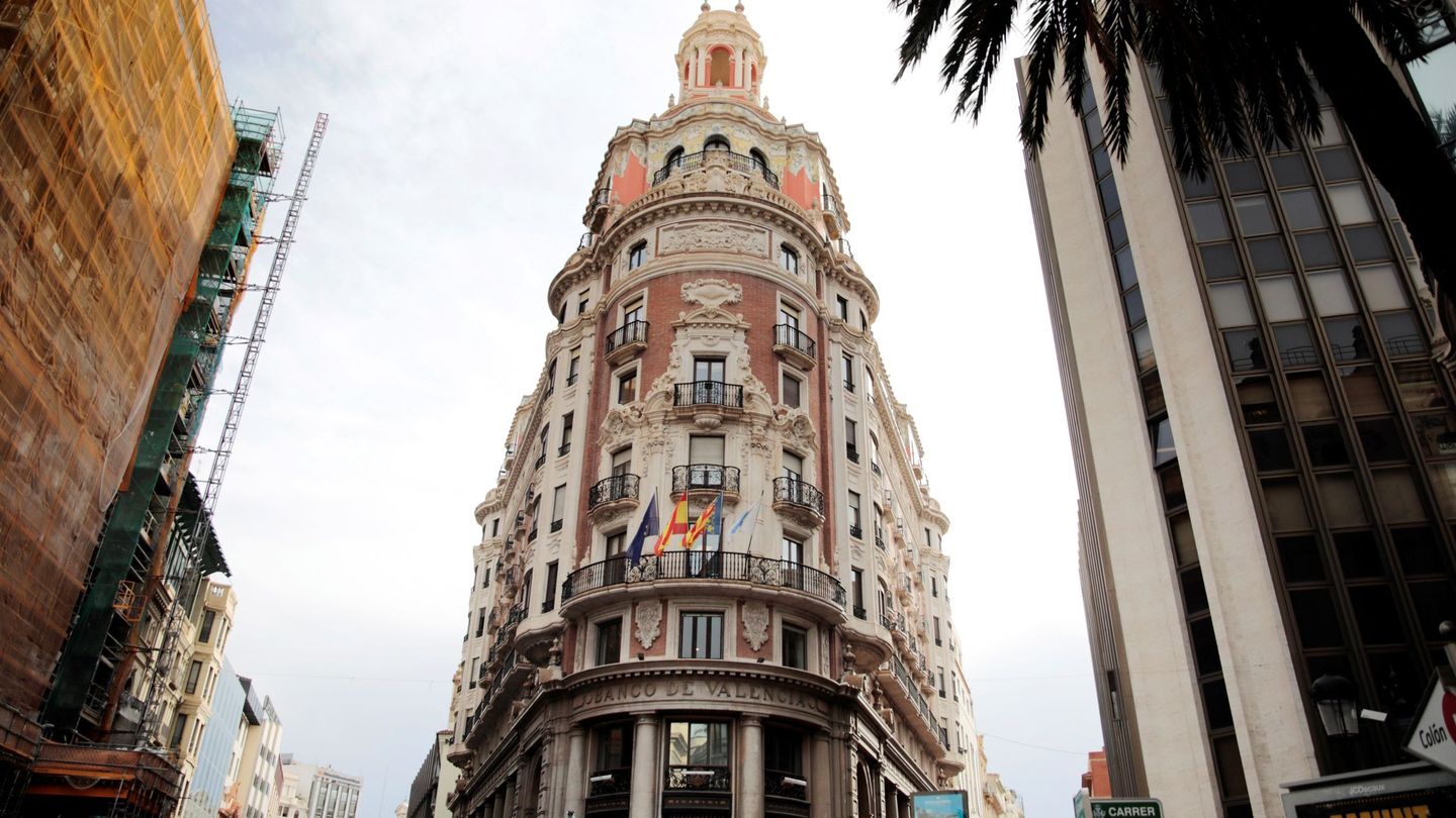 Sede de Banco de Valencia, hoy propiedad de CaixaBank. (EFE)