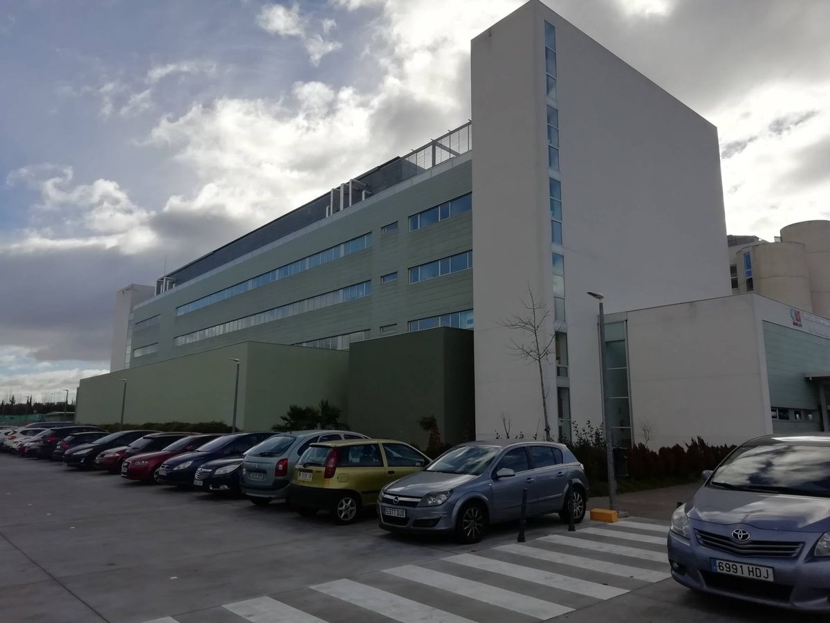 Foto: El edificio oncológico del hospital de Fuenlabrada