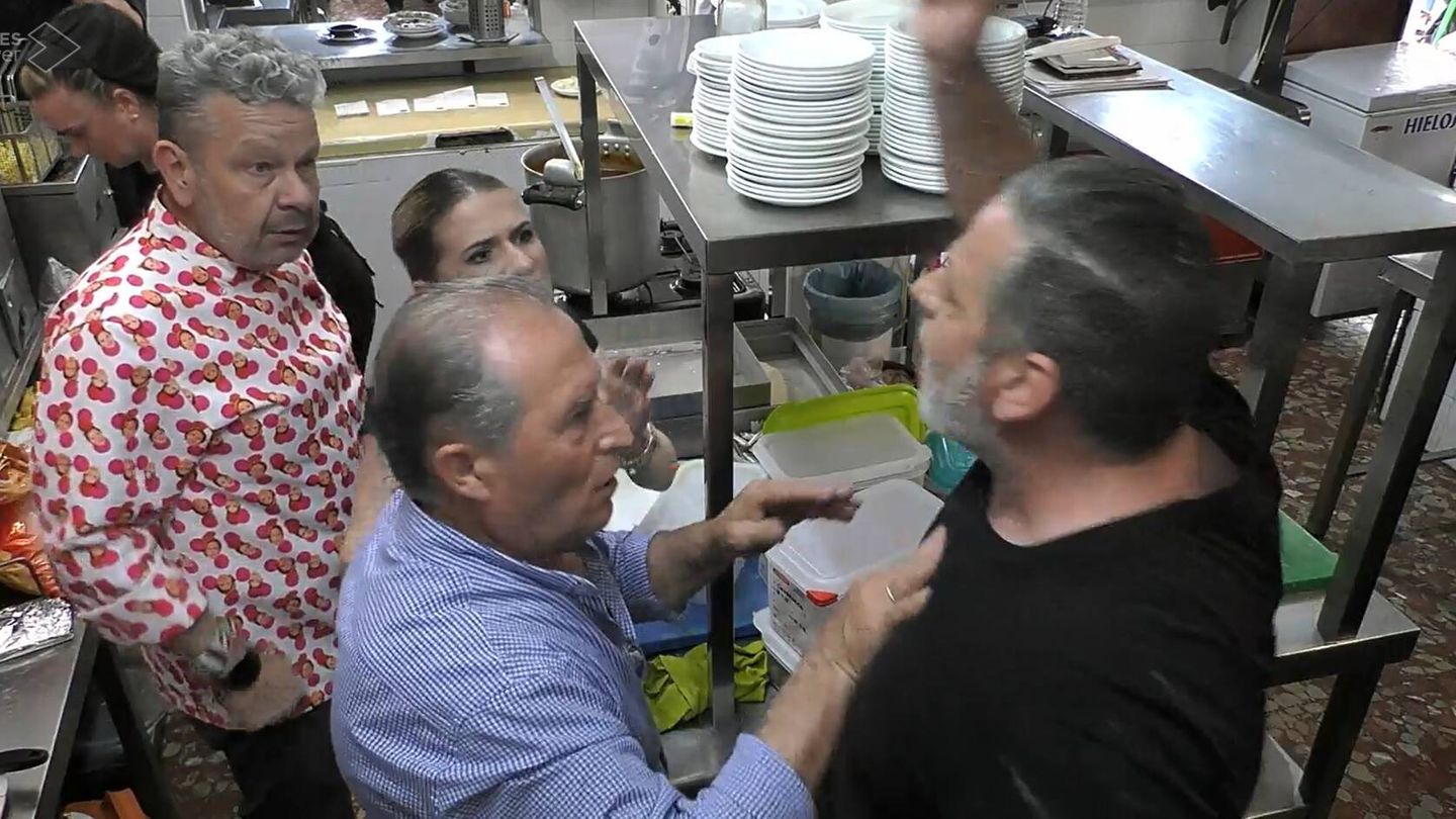 Jesús y Alberto Chicote, en 'Pesadilla en la cocina'. (Atresmedia)