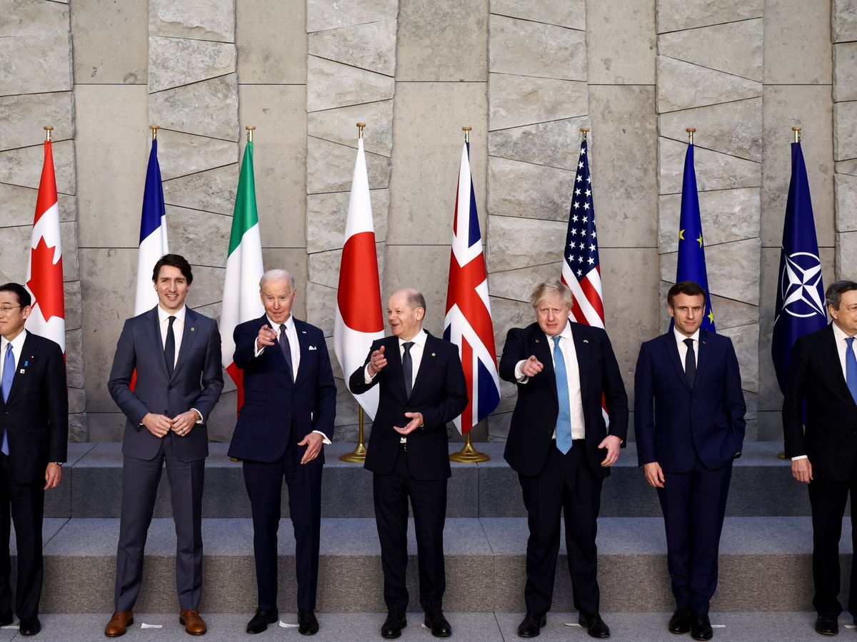 Foto: Reunión del G7 en Bruselas. (Reuters/ Henry Nicholis)