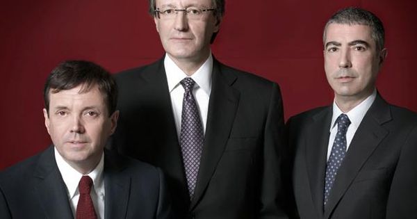 Foto: De izquierda a derecha: Ramón Cierco, Higini Cierco y Joan Pau Miquel.
