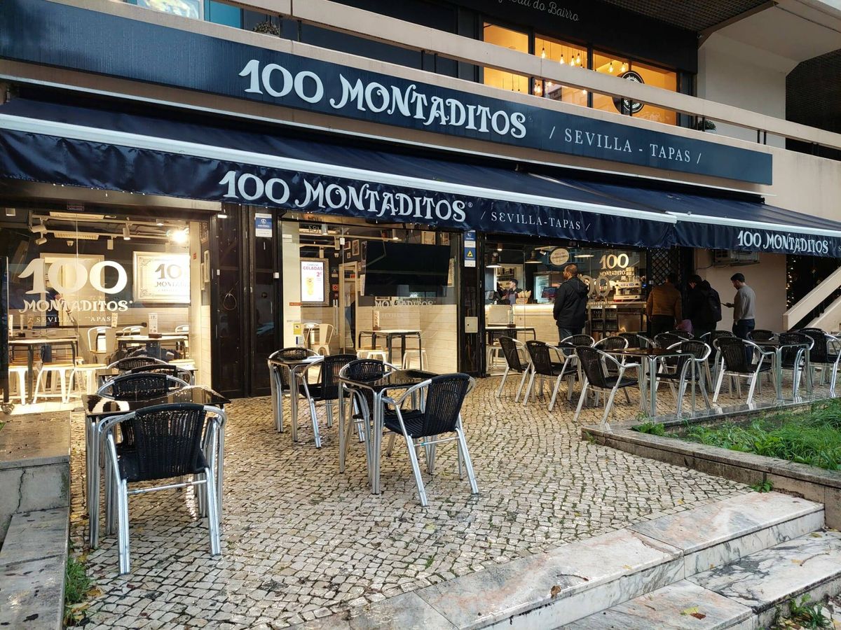 Foto: Local de 100 Montaditos en Portugal. (Restalia)
