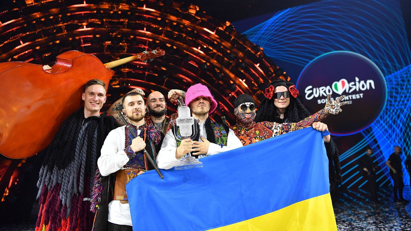 Kalush Orchestra, grupo ganador de Eurovisión 2022. (TVE)