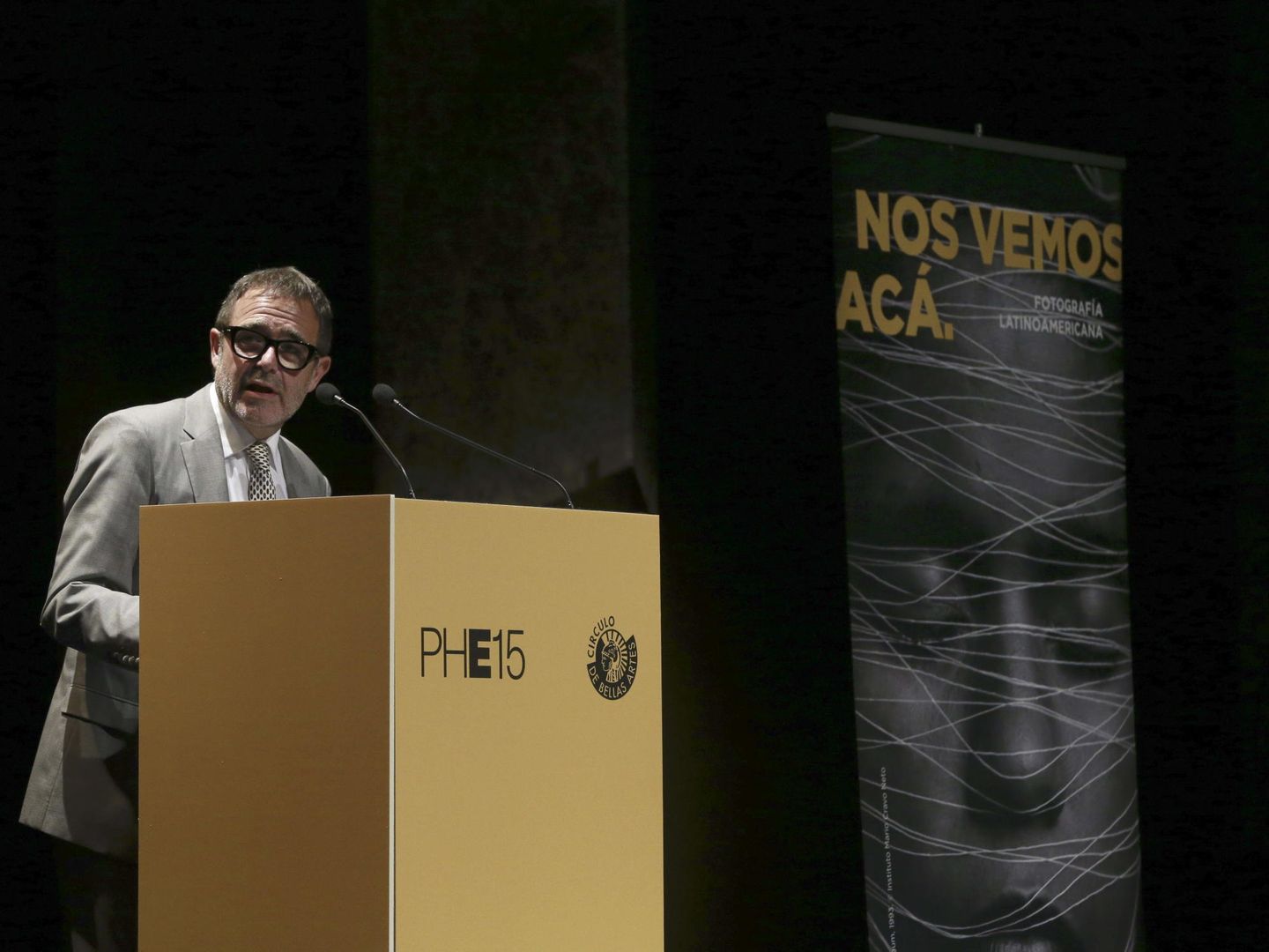 Alberto Anaut en 2015, durante la presentación de la XVIII edición del Festival PHotoEspaña. (EFE/Zipi)