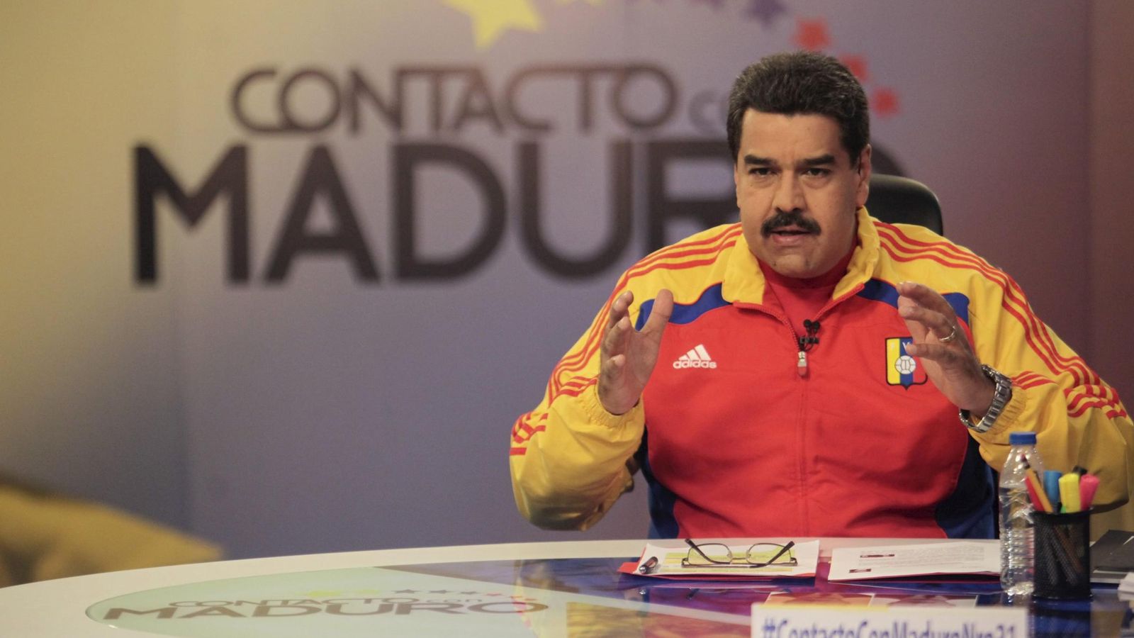 Foto: Nicolás Maduro, durante la intervención televisiva que lleva su nombre (Reuters)