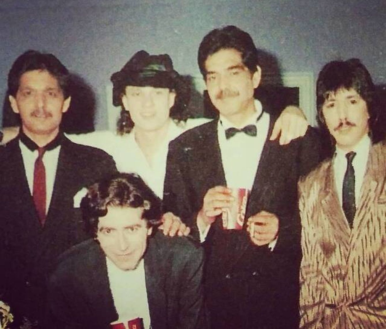 Los Chichos con Joaquín Sabina en 1989 