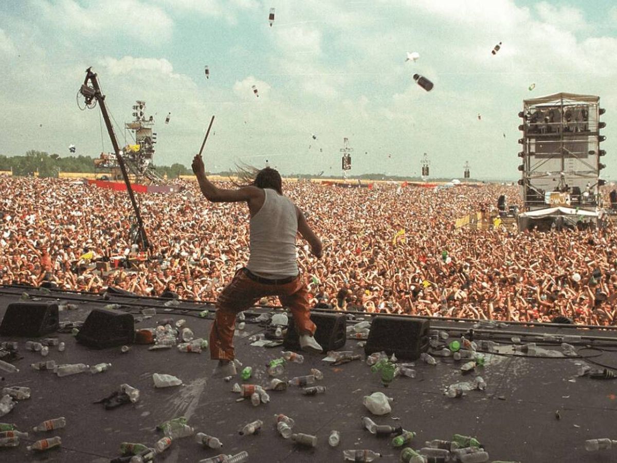Foto: Una imagen de 'Fiasco total: Woodstock 99', disponible en Netflix. (Cedida)