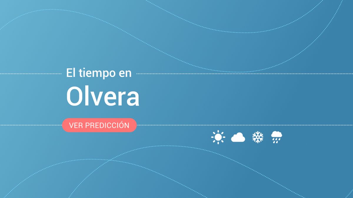 El tiempo en Olvera: previsión meteorológica de hoy, jueves 14 de noviembre