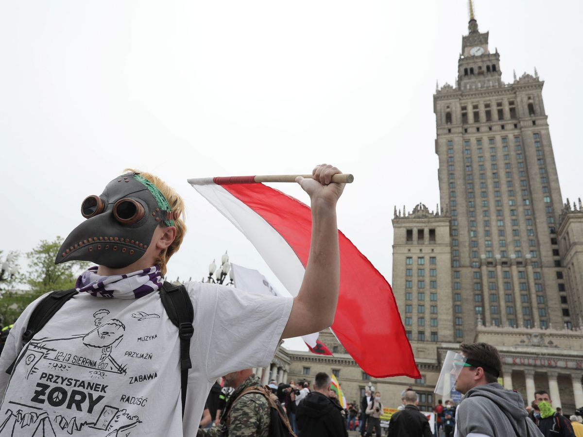 Foto: Una manifestación en Polonia (Reuters)