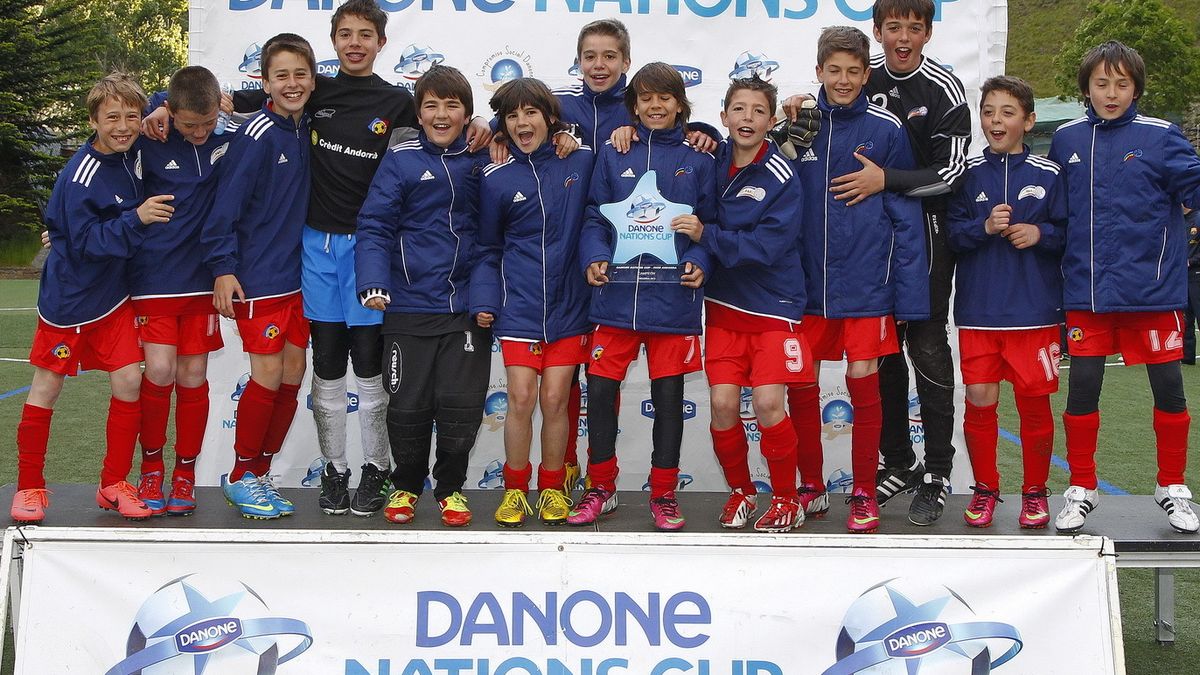 Diez equipos de Andorra lucharán por estar en la final de la Danone Nations Cup