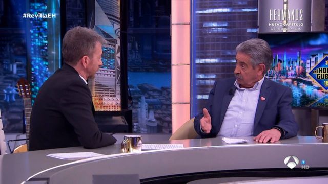 Nueva entrevista a Miguel Ángel Revilla en 'El hormiguero'. (Atresmedia)