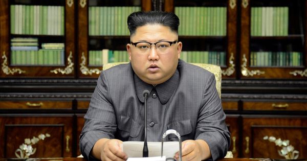 Foto: Kim Jong-un responde a los comentarios del presidente Donald Trump en la ONU, en Pyongyang, el 22 de septiembre de 2017. (Reuters)
