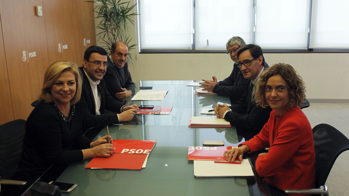 El PSC ve "aparcada" la amenaza de no votar al líder del PSOE, que Ferraz no descarta