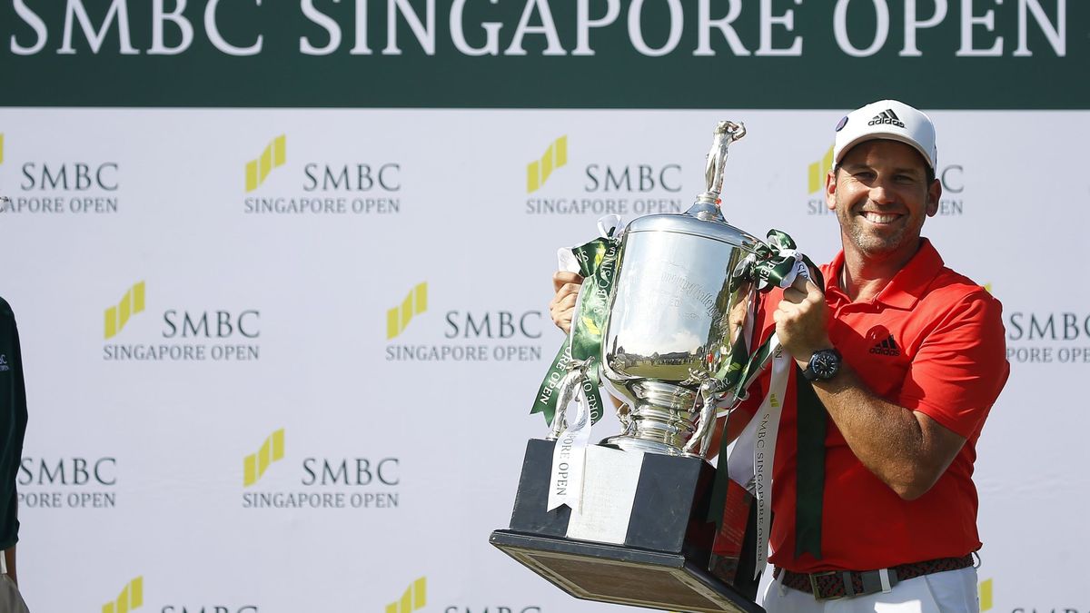 Sergio García empieza a lo grande el año con un espectacular triunfo en Singapur