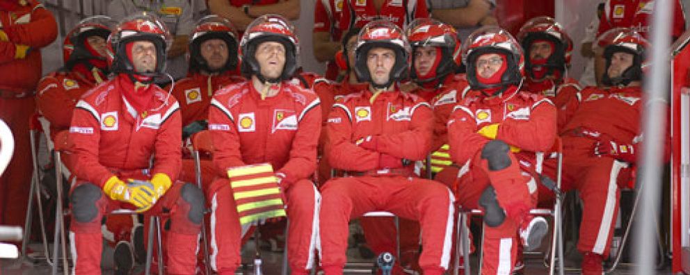 Foto: Ferrari, sin varita mágica y pendiente de Pirelli para Silverstone