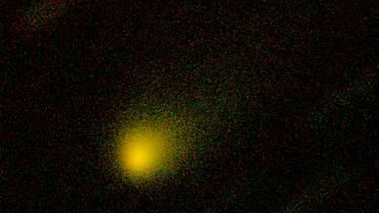 Imagen del cometa. (Foto: Nature)
