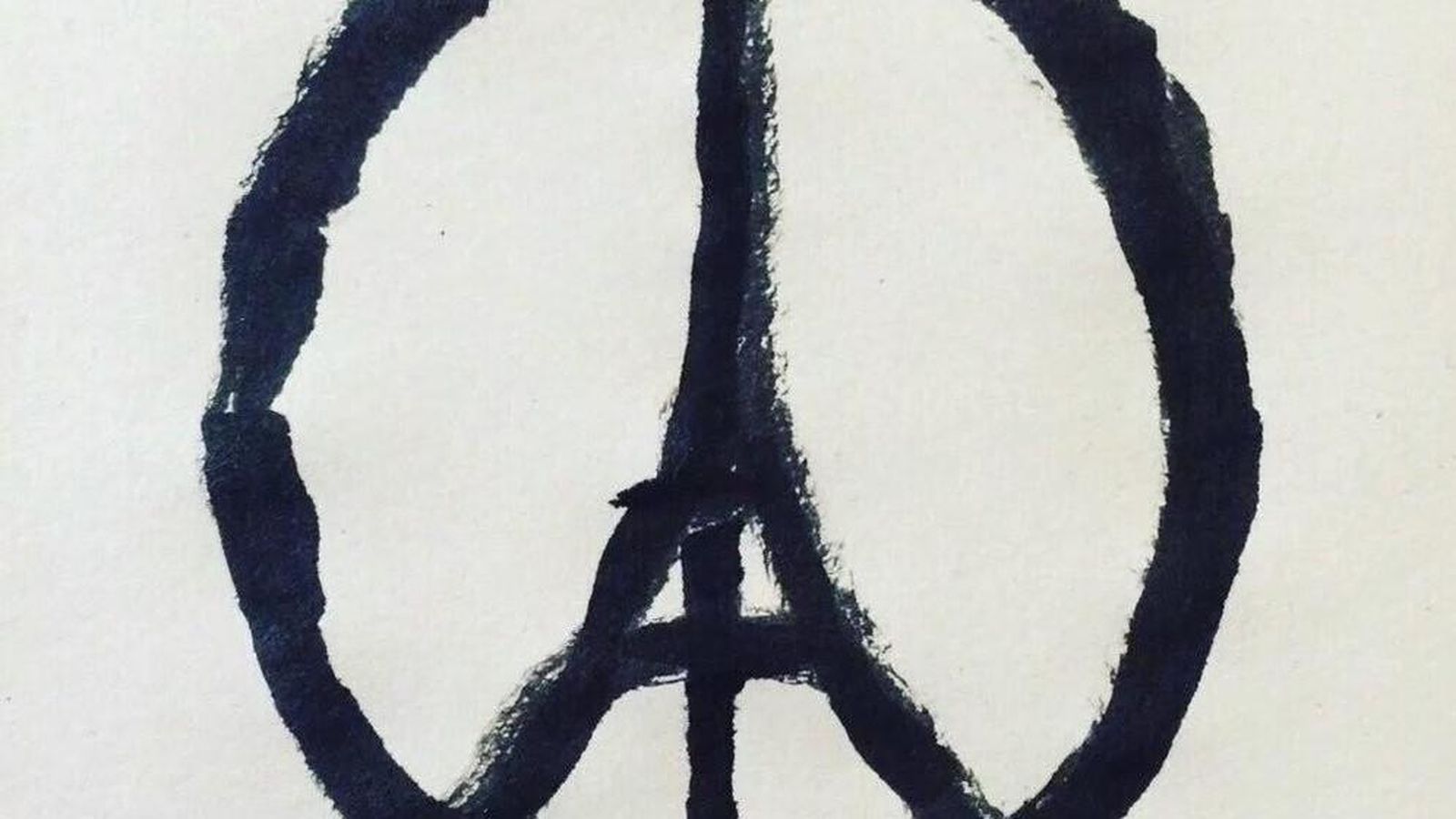 Foto: Homenaje viral a las víctimas de París