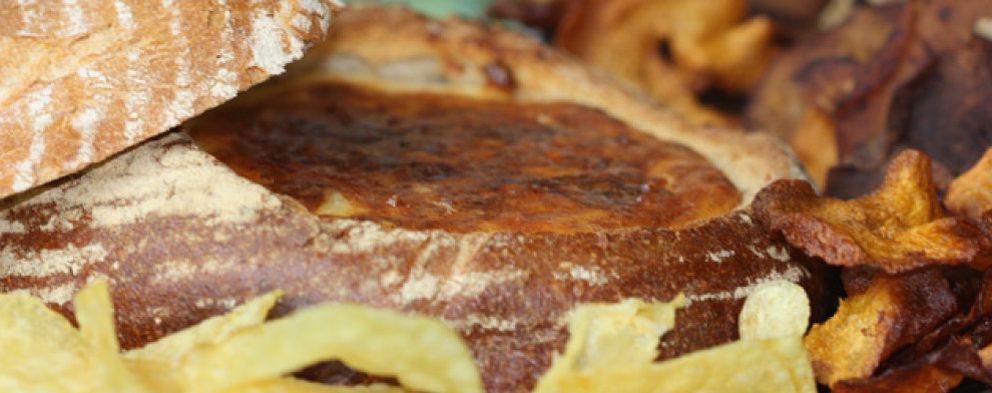 Foto: Éxito asegurado: hogaza de pan rellena de 4 quesos