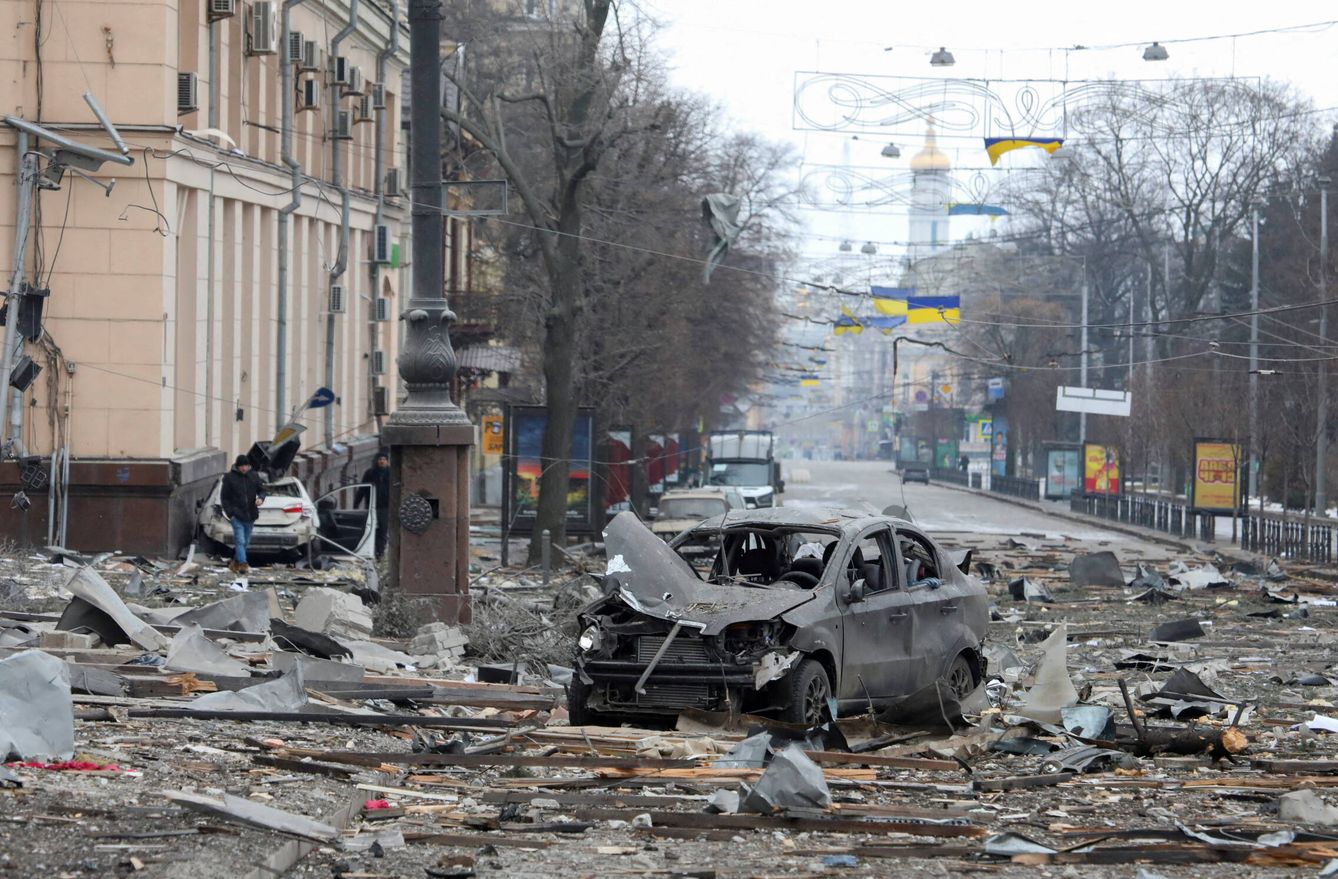 El centro de Járkov, el pasado 1 de marzo. (Reuters/Vyacheslav Madiyevskyy)