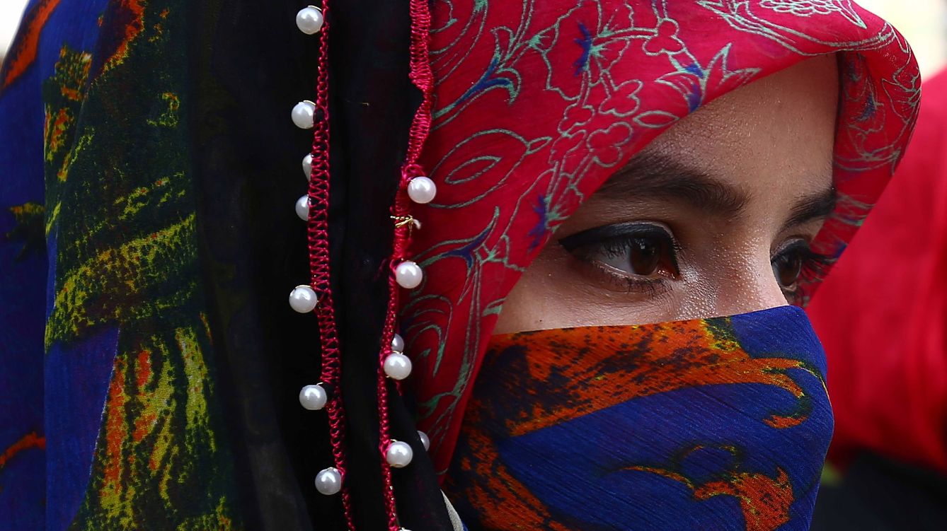 Foto: Una mujer musulmana en Karachi (EFE)